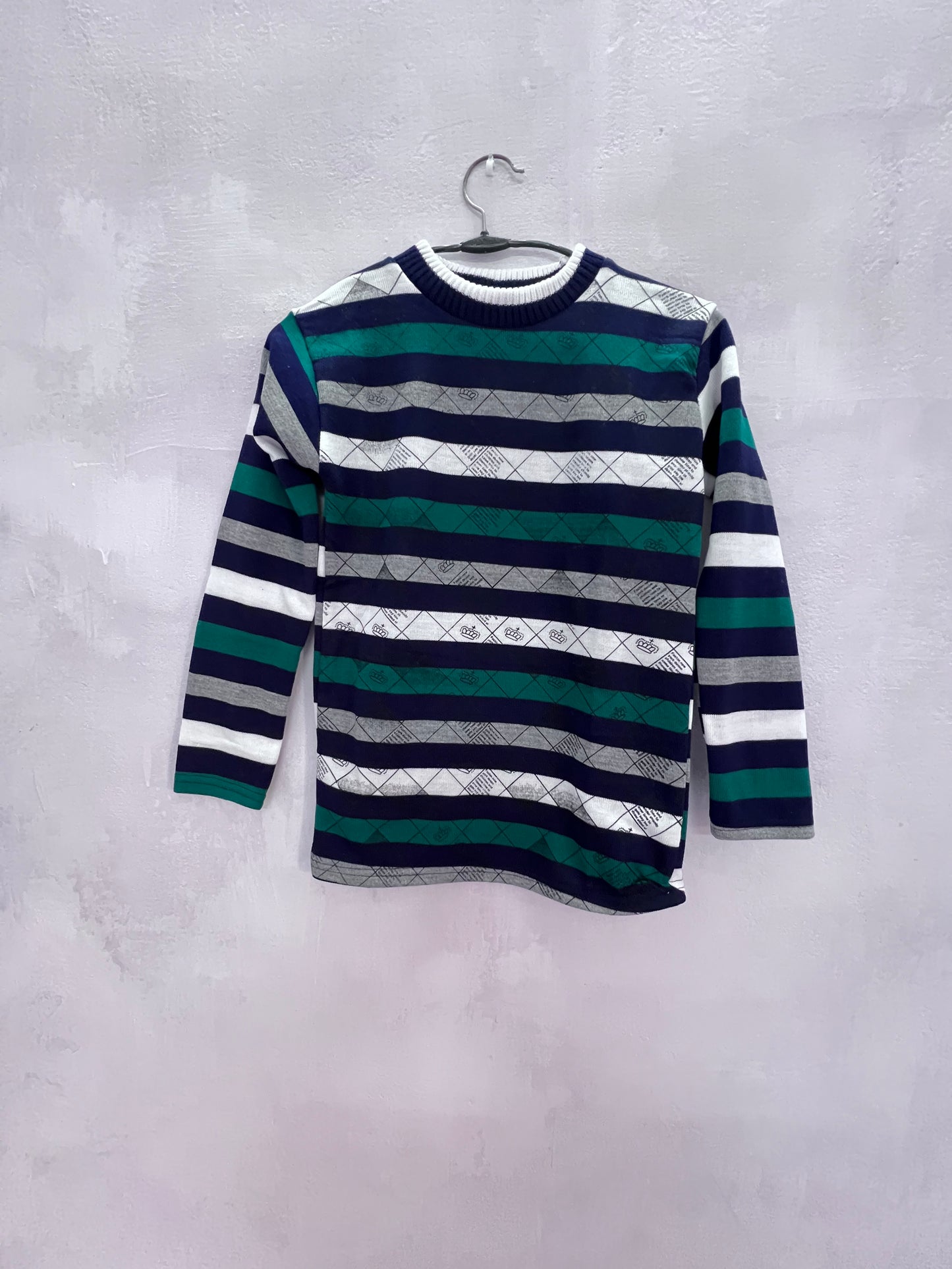 round neck sweater for men