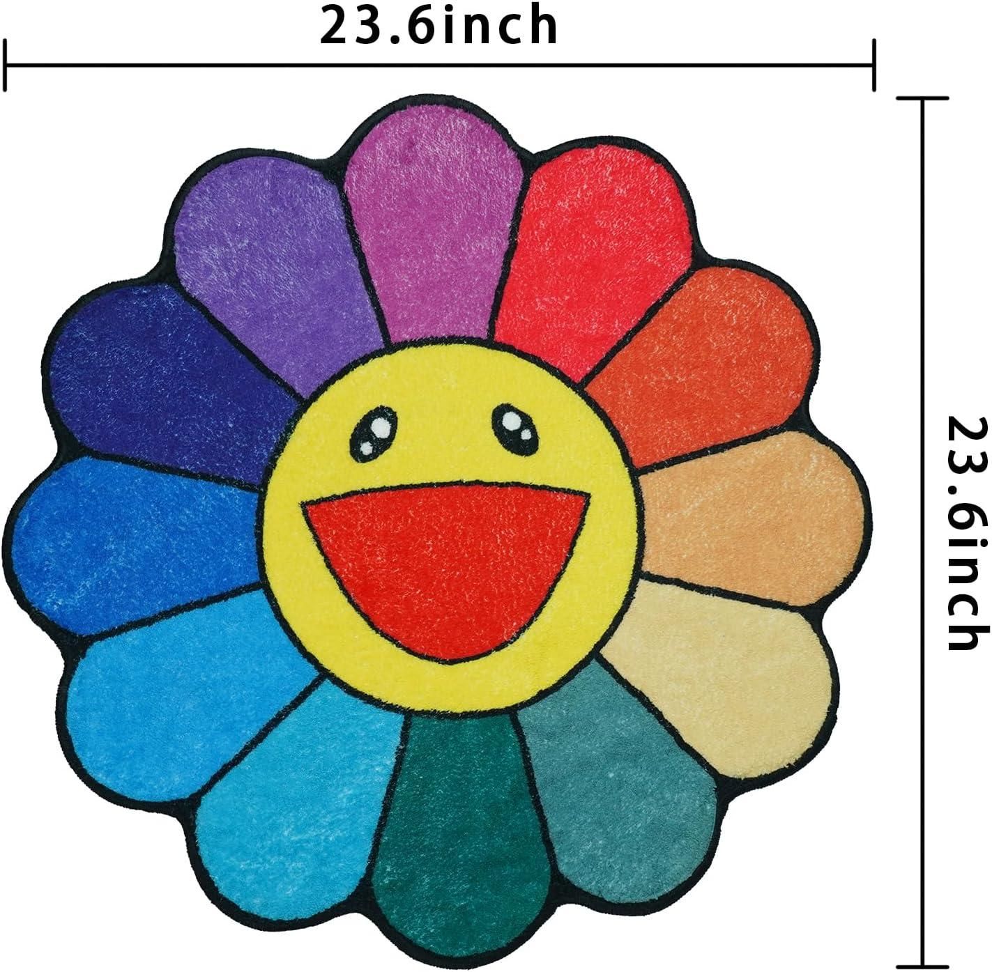 Sunflower Bathroom Rugs for Kids