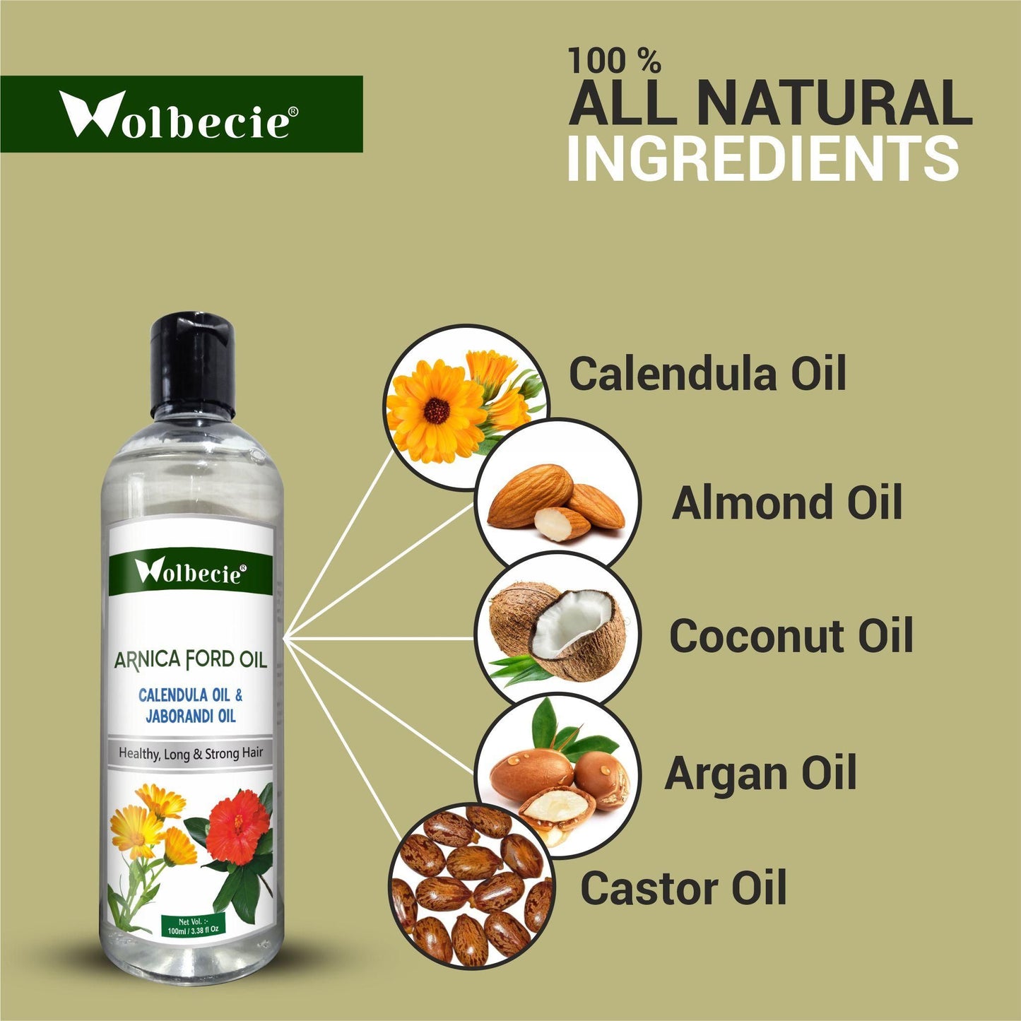 Calendula Oil & Jaborandi Oil 100 ML