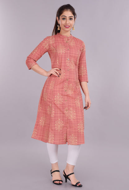 Fantastic Printed Cotton Blend Kurti