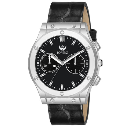 Lorenz Analog Black Dial Watch for Men