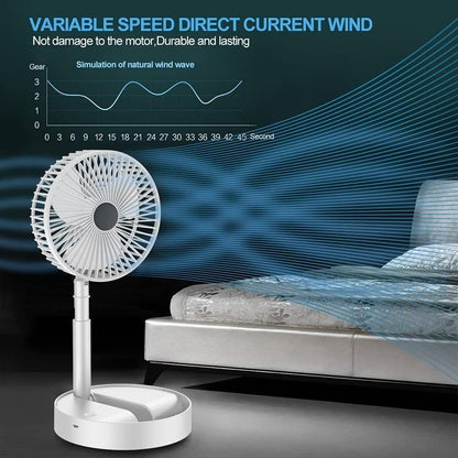 Standing  Rechargeable Pedestal Fan