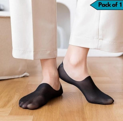 Silicone Non-slip Invisible No Show Socks(Pack Of 1)