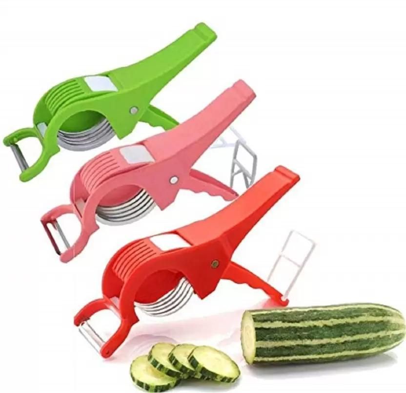 Vegetable Cutter with Peeler(Pack of 2)