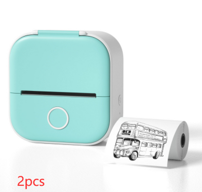 Portable Mini Thermal Label Printer Home Photo Printer Student Wrong Question Printer Bluetooth Mini Label Printer Price Tag