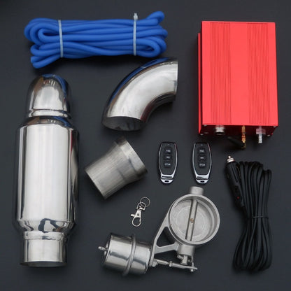 Remote Control Variable Sound Exhaust Valve Modified Sports Car Sound Wave Exhaust Pipe Exploding Street Drum Sound Vacuum Universal