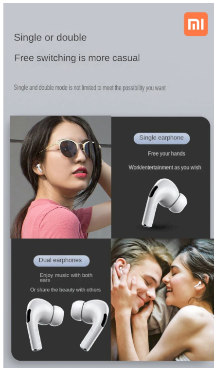 Xiaomi Bluetooth Earphone Wireless Earbuds