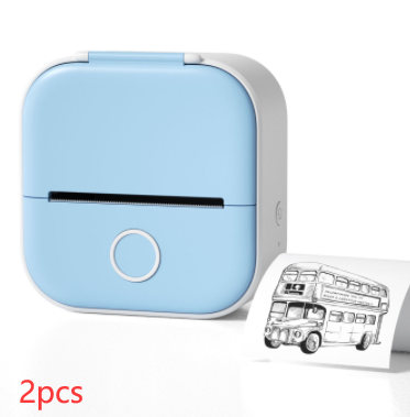 Portable Mini Thermal Label Printer Home Photo Printer Student Wrong Question Printer Bluetooth Mini Label Printer Price Tag